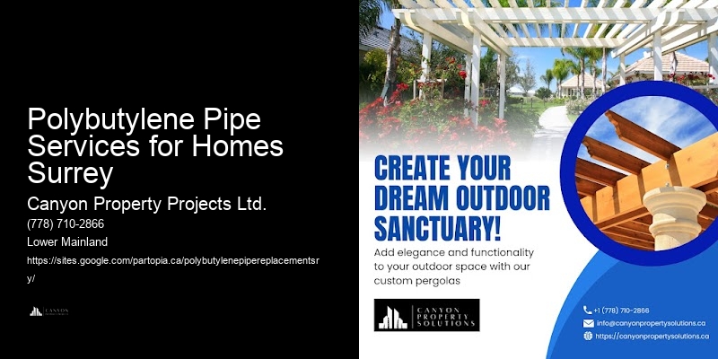 Polybutylene Pipe Replacement Pros and Cons Polybutylene Pipe Services for Homes Surrey