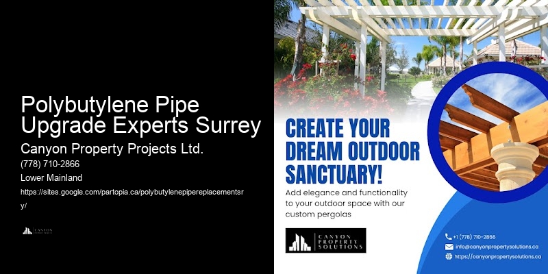 Local Specialists for Polybutylene Pipe Replacement in Polybutylene Pipe Upgrade Experts Surrey