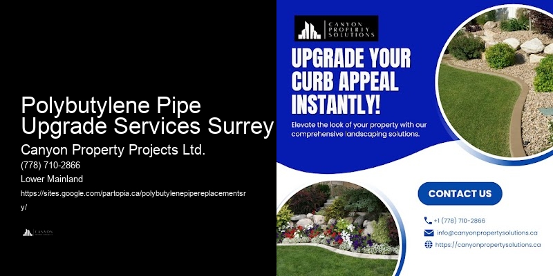Polybutylene Pipe Replacement Solutions Polybutylene Pipe Upgrade Services Surrey