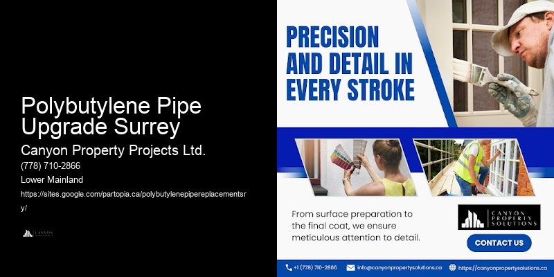 Polybutylene Plumbing Recommendations Polybutylene Pipe Upgrade Surrey