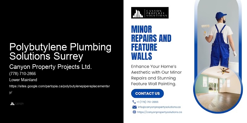 Polybutylene Pipe Removal And Installation Polybutylene Plumbing Solutions Surrey