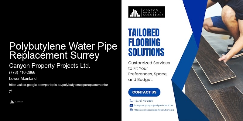 Polybutylene Pipe Replacement For Old Homes Polybutylene Water Pipe Replacement Surrey
