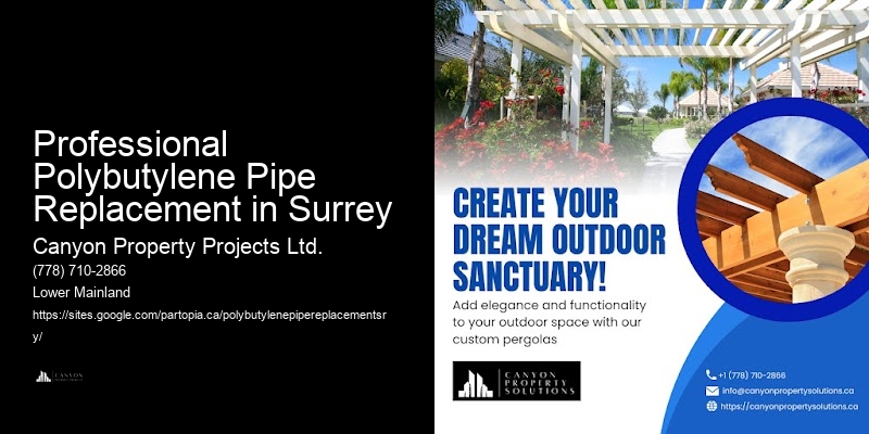 Polybutylene Pipe Replacement Contractors Professional Polybutylene Pipe Replacement in Surrey