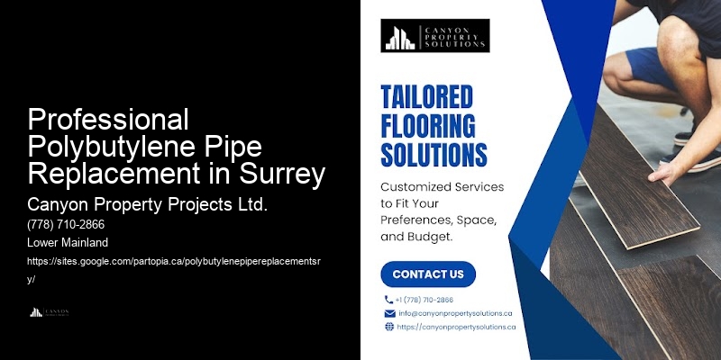Cost-Effective Polybutylene Pipe Solutions Professional Polybutylene Pipe Replacement in Surrey