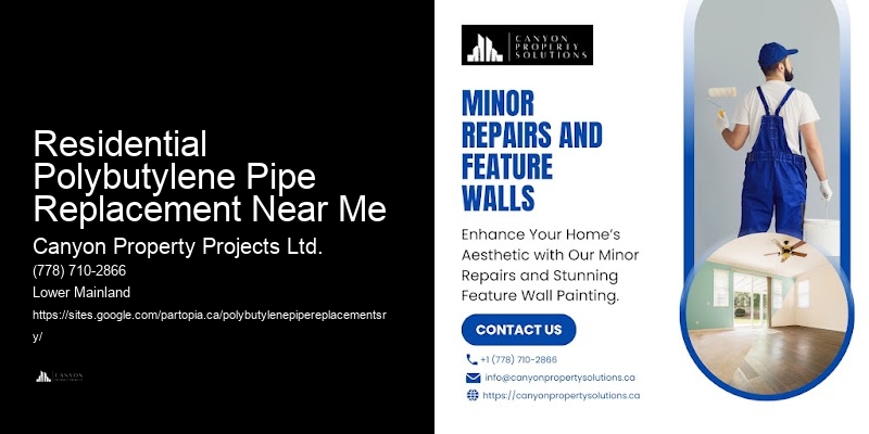 Expert Advice on Polybutylene Plumbing Residential Polybutylene Pipe Replacement Near Me