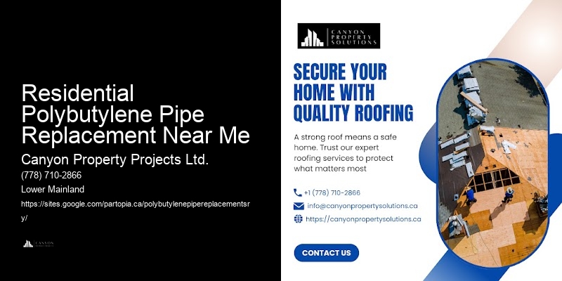 Quick Polybutylene Replacement Services Residential Polybutylene Pipe Replacement Near Me