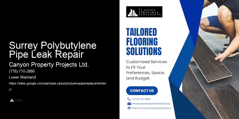 Polybutylene Pipe Advice Surrey Polybutylene Pipe Leak Repair
