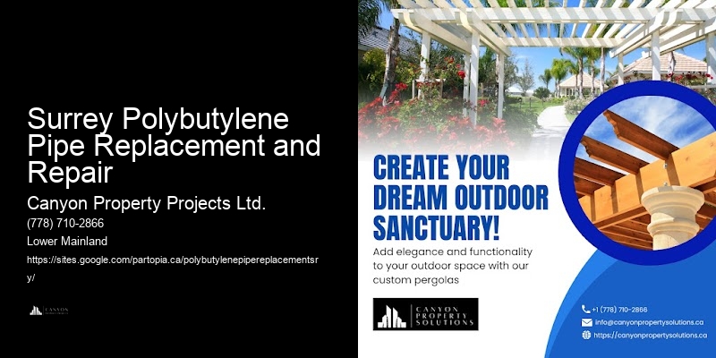 Professional Polybutylene Pipe Replacement Surrey Polybutylene Pipe Replacement and Repair