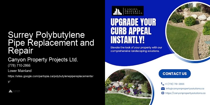 Polybutylene Pipe Warranty Services Surrey Polybutylene Pipe Replacement and Repair