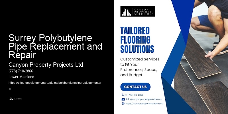 Polybutylene Pipe Corrosion Replacement Surrey Polybutylene Pipe Replacement and Repair