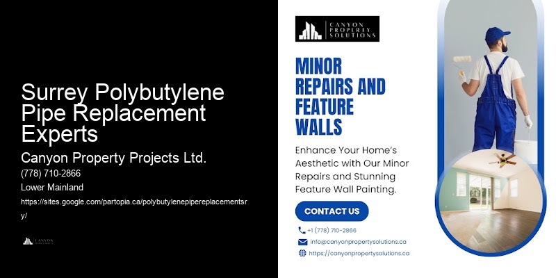 Polybutylene Pipe Installation Costs Surrey Polybutylene Pipe Replacement Experts