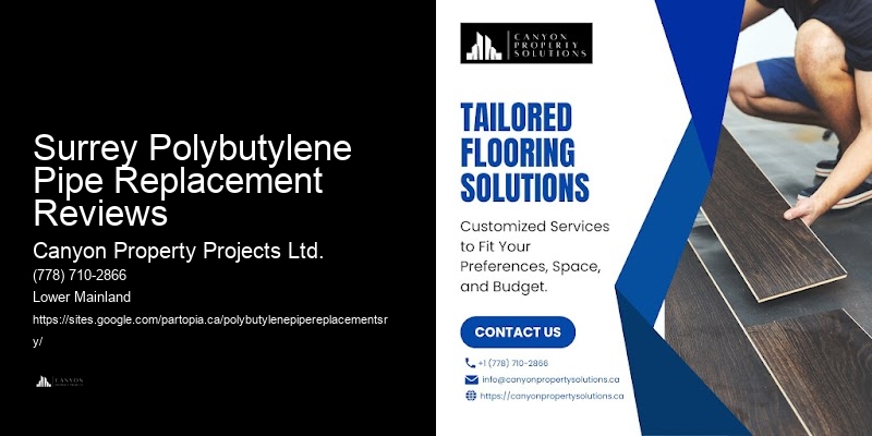 Polybutylene Pipe Installation Surrey Polybutylene Pipe Replacement Reviews