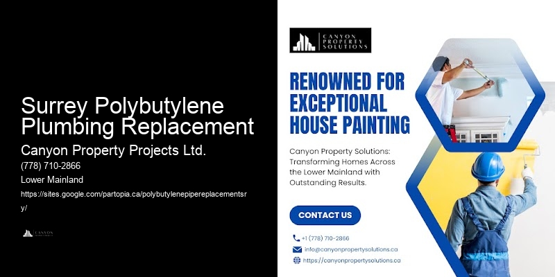 Polybutylene Pipe Replacement Recommendations Surrey Polybutylene Plumbing Replacement