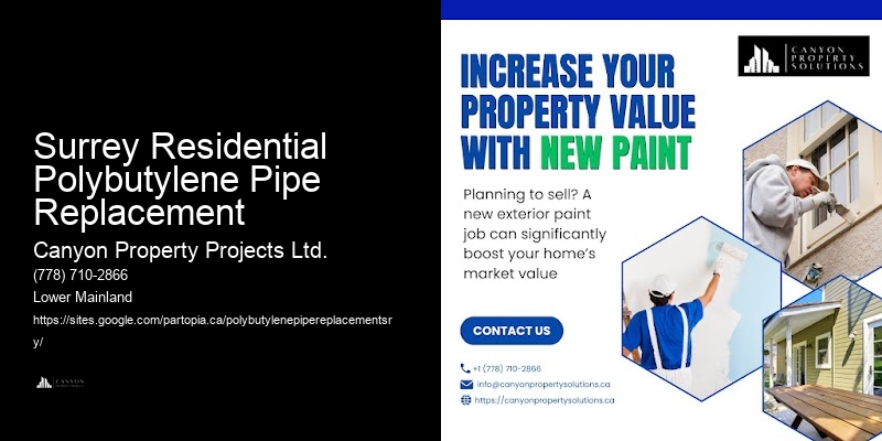 Polybutylene Pipe Replacement with Minimal Disruption Surrey Residential Polybutylene Pipe Replacement
