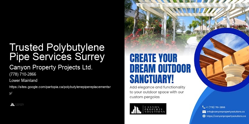 Polybutylene Plumbing Replacement Services Trusted Polybutylene Pipe Services Surrey