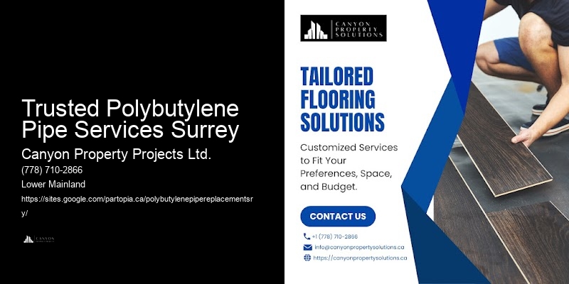 Complete Polybutylene Pipe Replacement Trusted Polybutylene Pipe Services Surrey