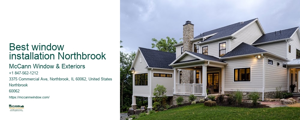 Best window installation Northbrook