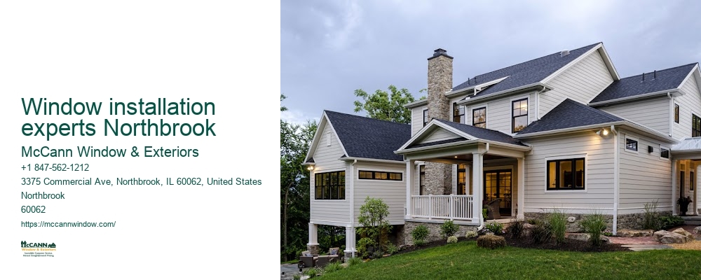 Window installation experts Northbrook