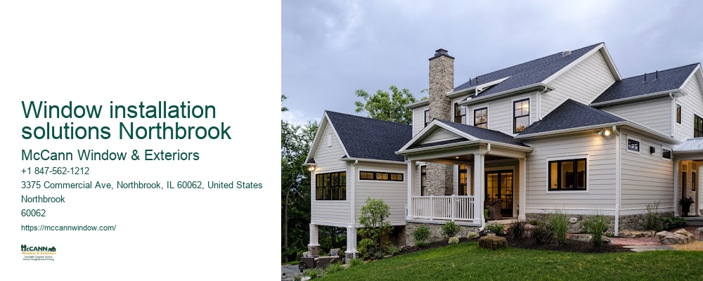 Window installation solutions Northbrook