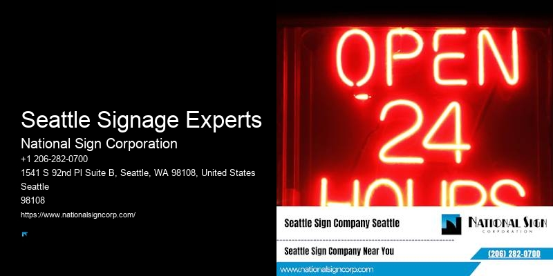 Custom Monument Signs Seattle Signage Experts