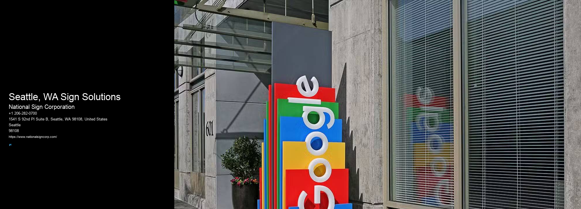 Construction Sign Installation Seattle, WA Sign Solutions
