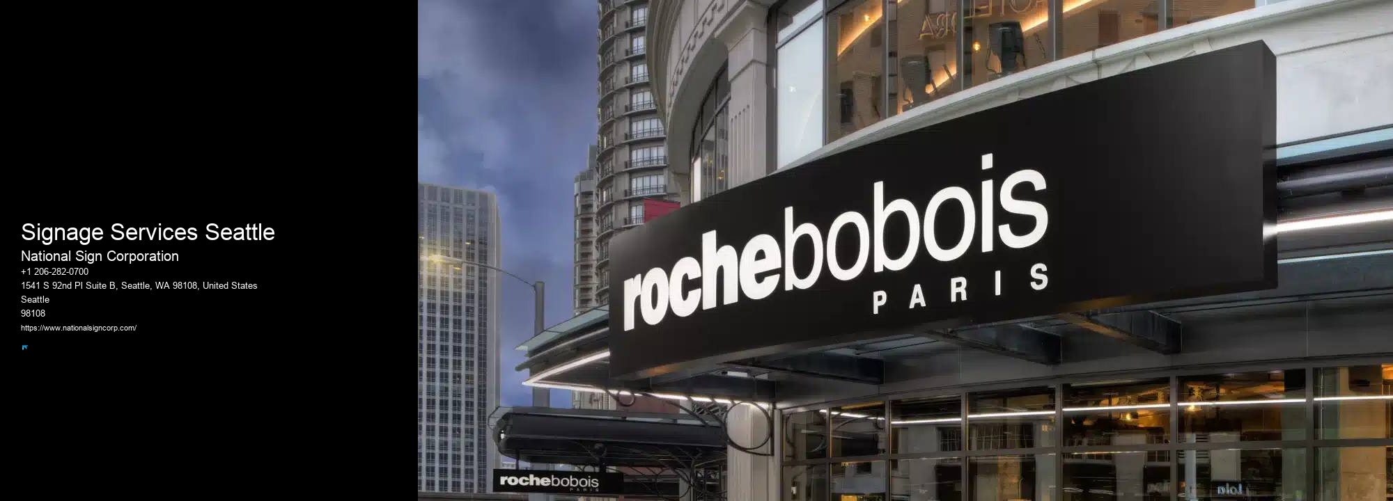 Best Sign Hanging Services Signage Services Seattle