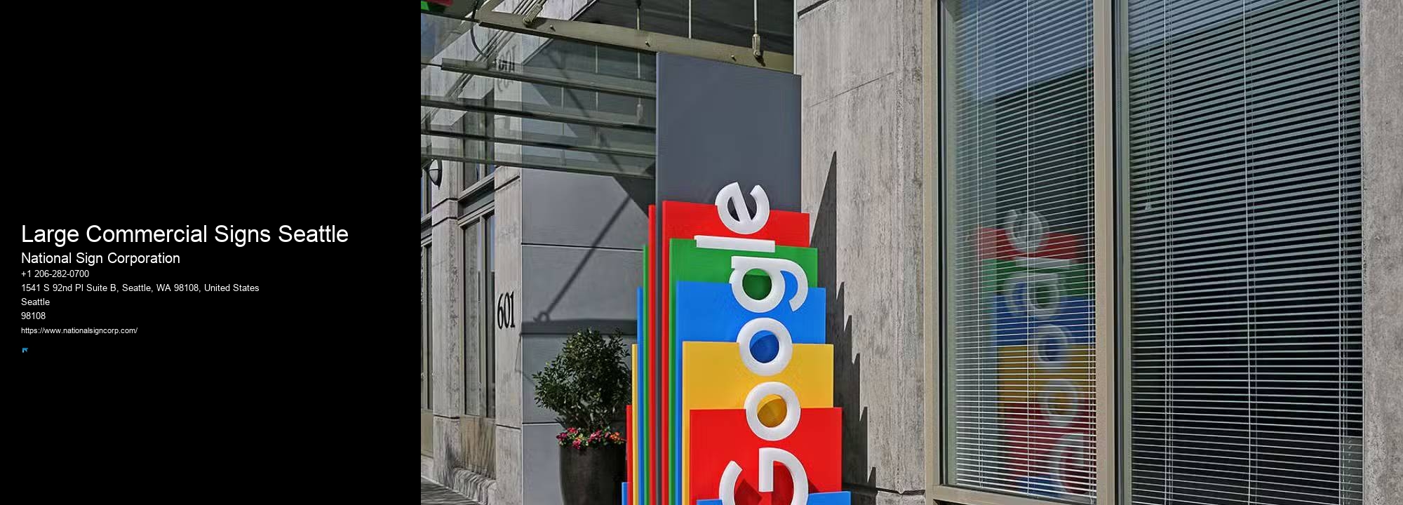 Professional Banner Installation Large Commercial Signs Seattle