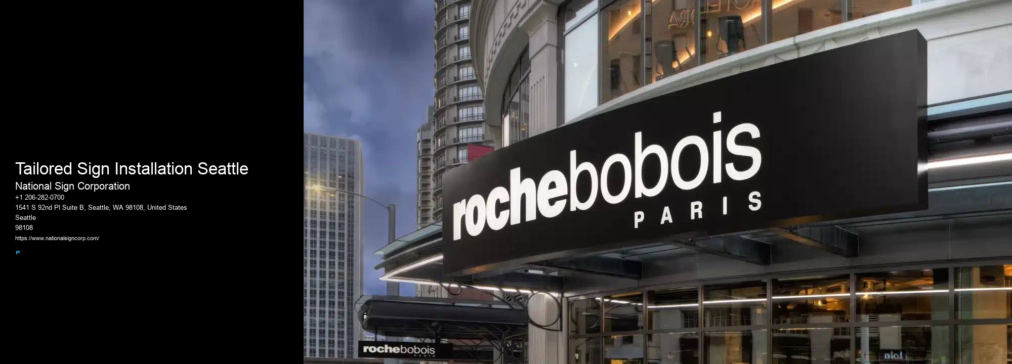 Affordable Digital Led Advertising Solutions Tailored Sign Installation Seattle