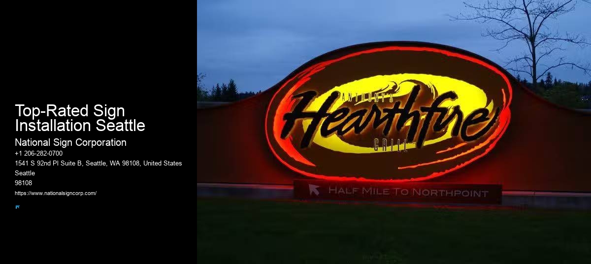 Wayfinding Signage Experts Top-Rated Sign Installation Seattle