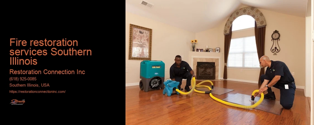 Fire restoration services Southern Illinois Restoration Connection Inc Fire restoration services Southern Illinois