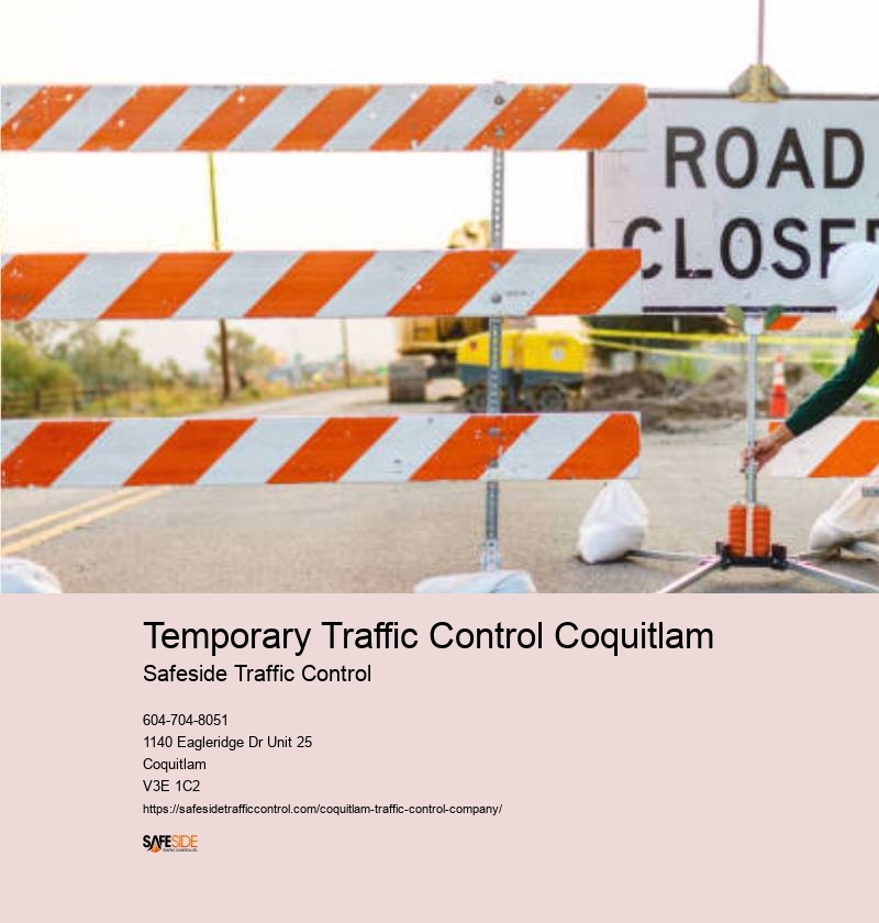 Roadside Work Zone Safety Temporary Traffic Control Coquitlam