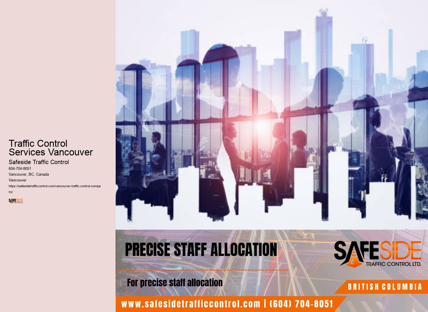 Traffic Control Services Vancouver construction site safety solutions