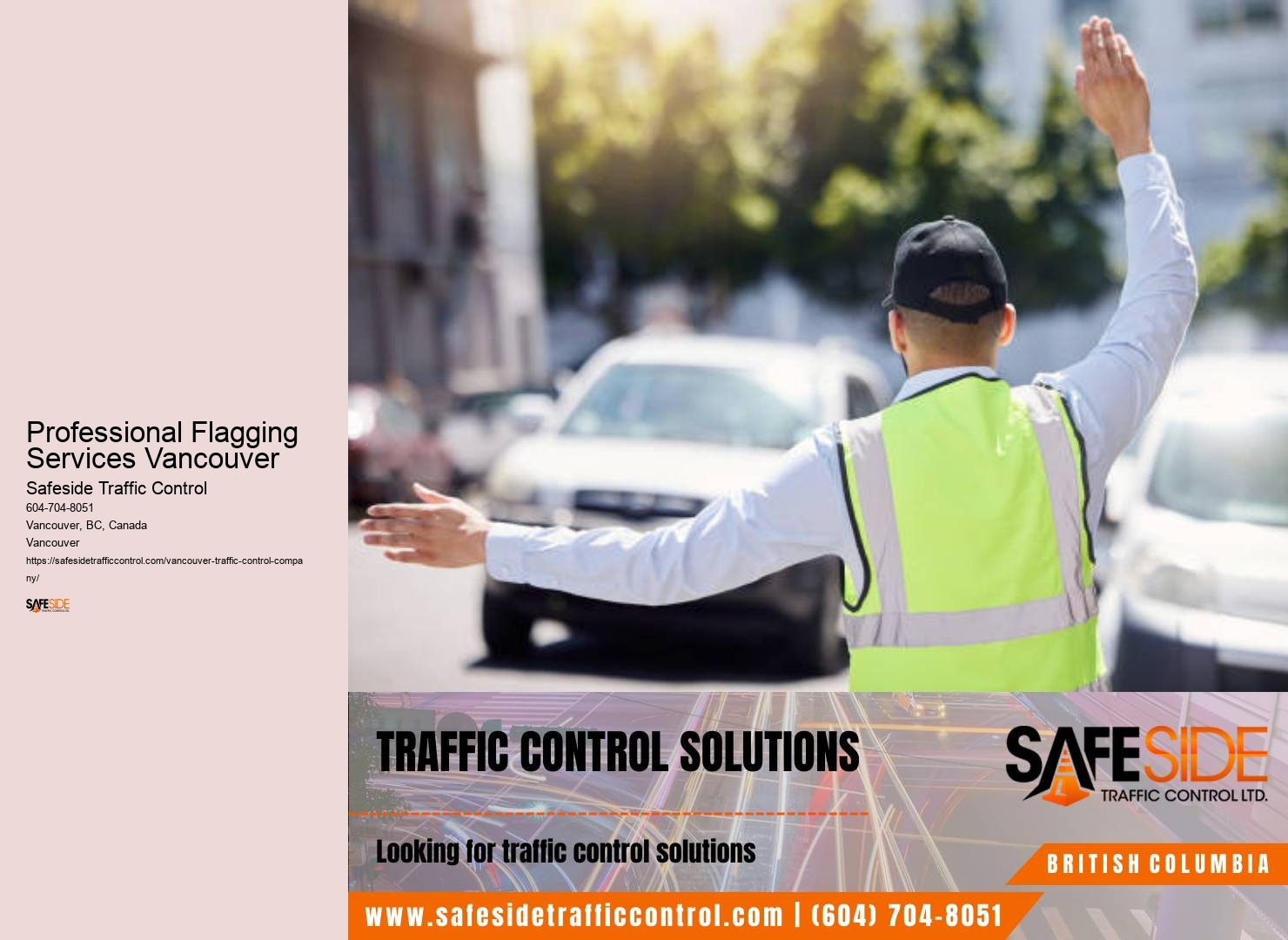 Professional Flagging Services Vancouver traffic management company reviews