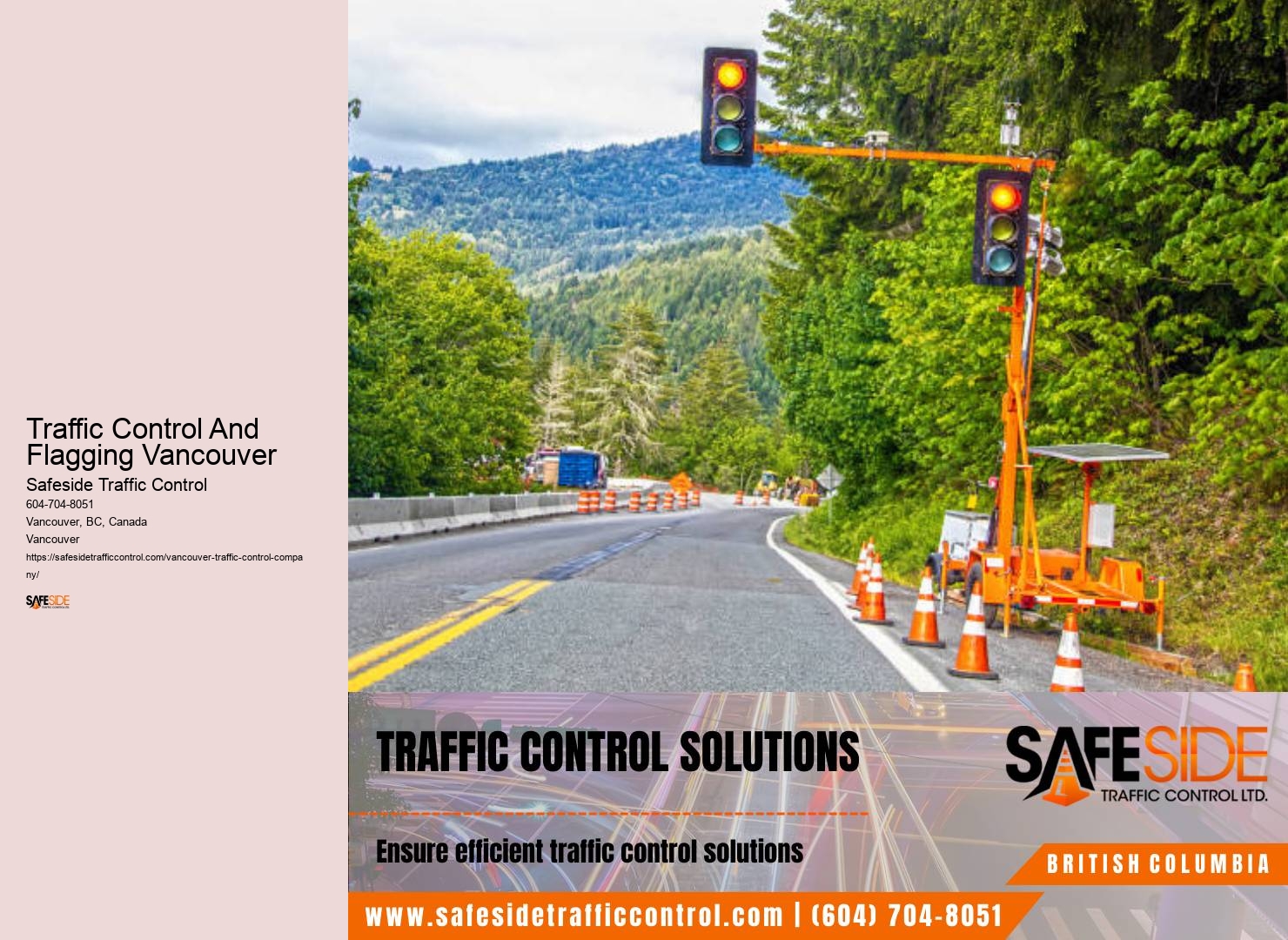 Traffic control certification in Traffic Control And Flagging Vancouver