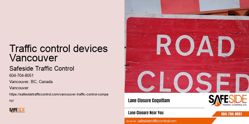 Traffic control devices Vancouver