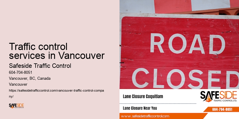Traffic control services in Vancouver