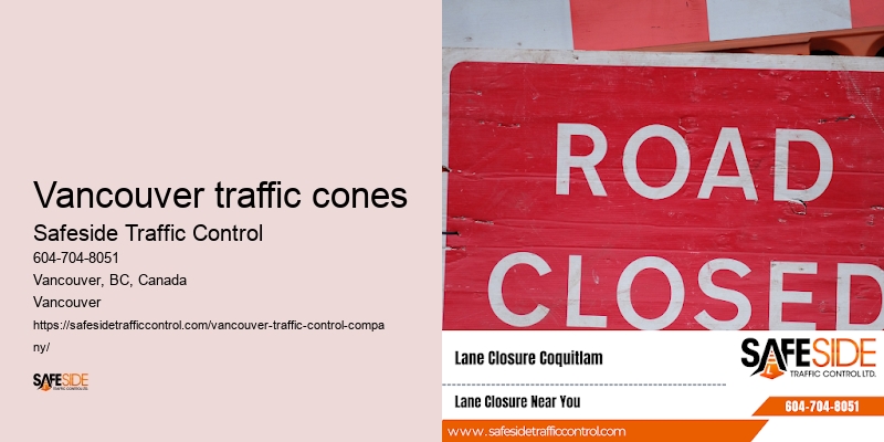 Vancouver traffic cones