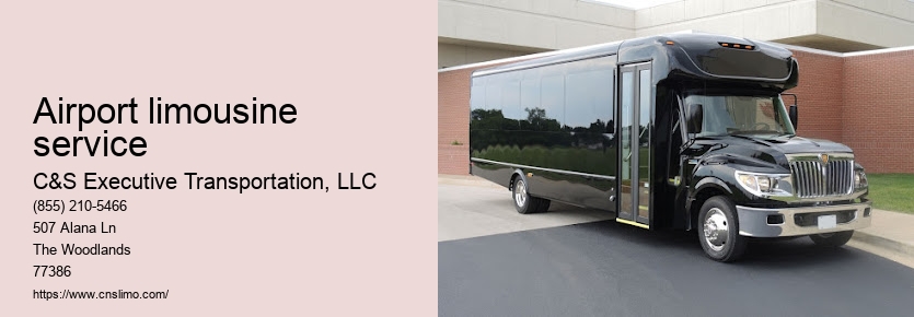 Corporate limo service