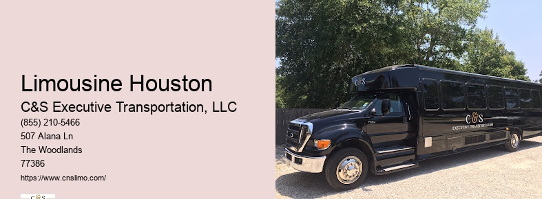 Limousine service in Houston