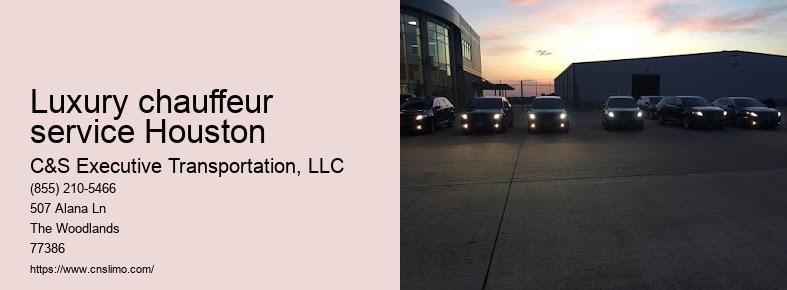 Limousine service in Houston