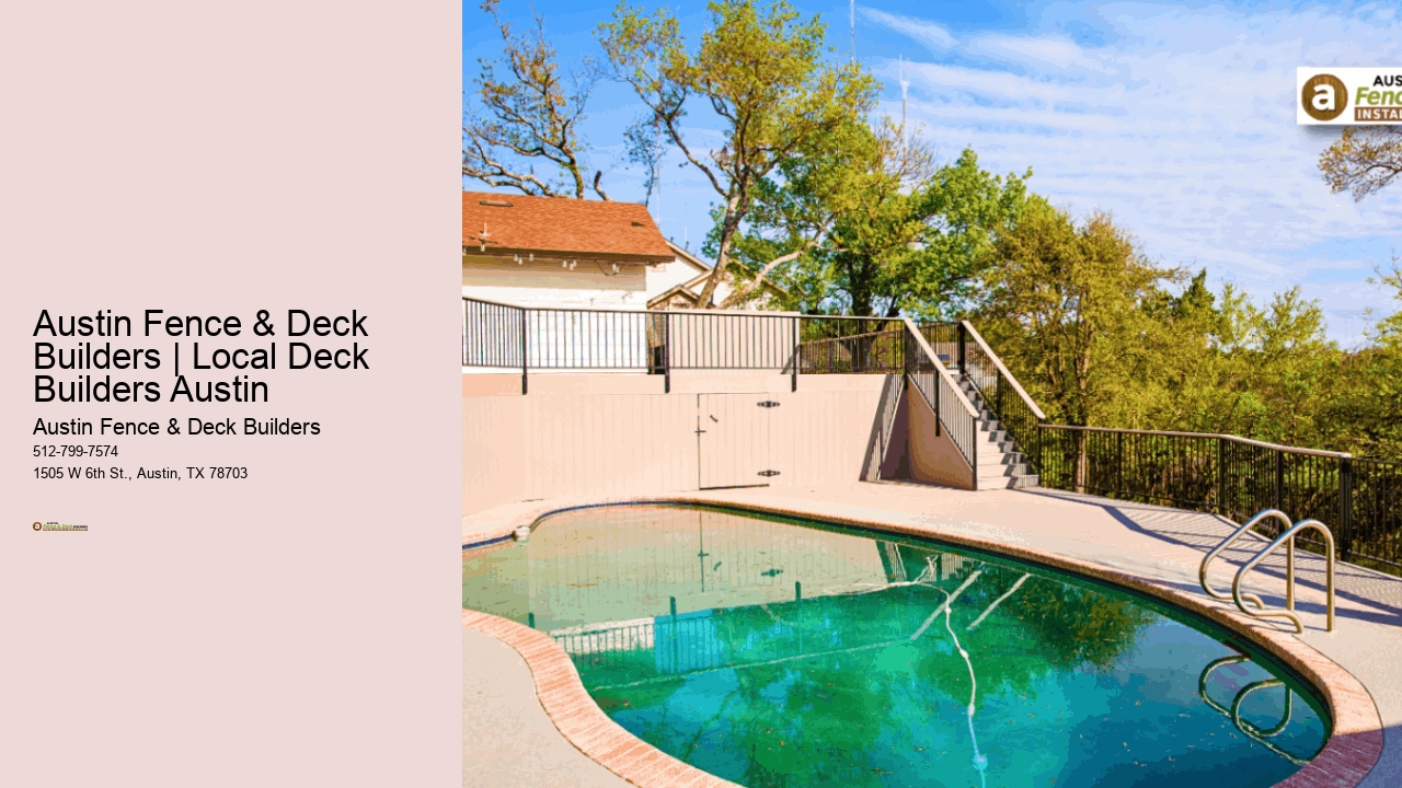 Austin Fence & Deck Builders | Local Deck Builders Austin