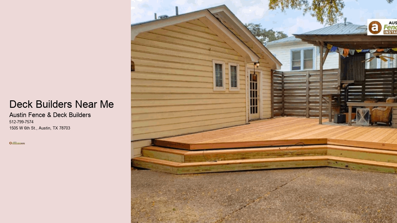 Deck Builders Near Me