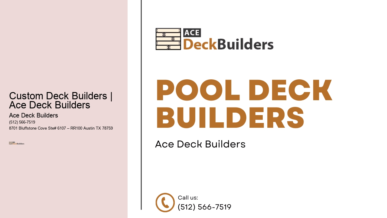 Custom Deck Builders | Ace Deck Builders