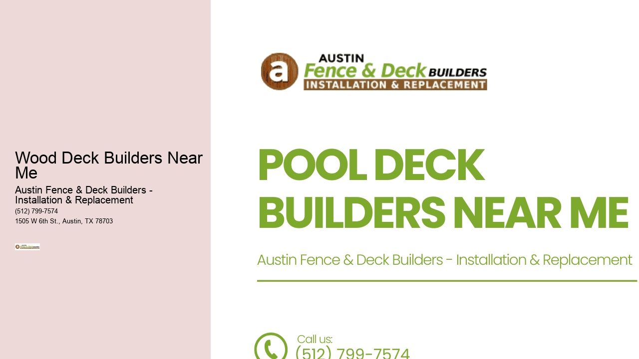 Wood Deck Builders Near Me