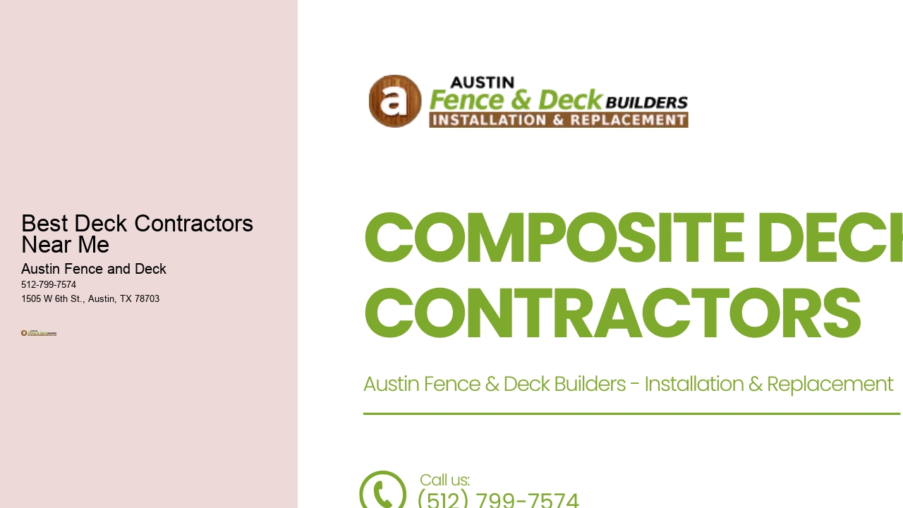 Best Deck Contractors  Near Me