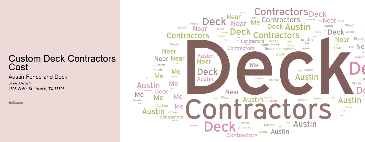 Custom Deck Contractors Cost 