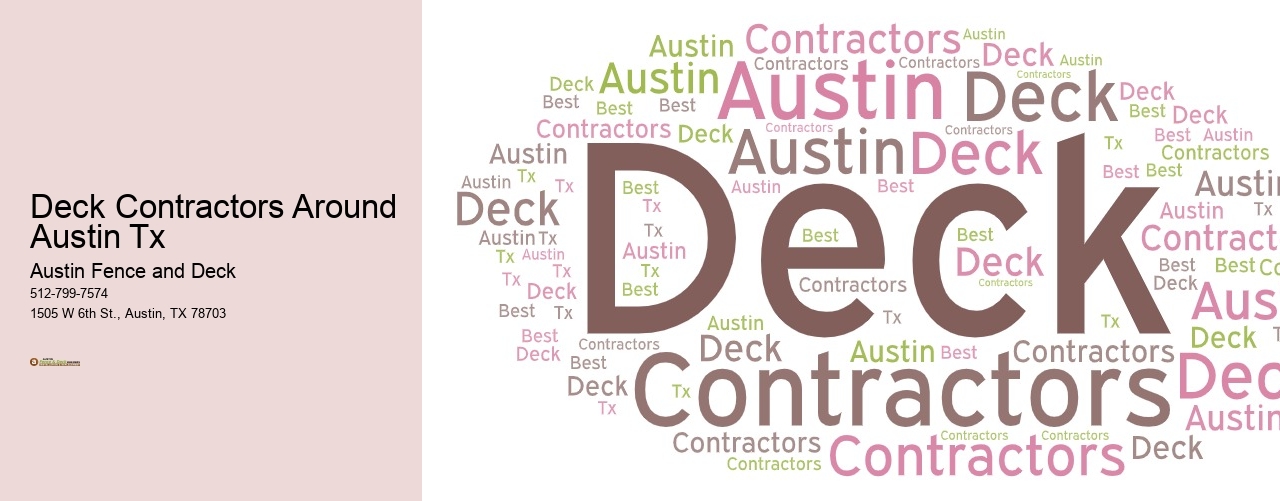 Deck Contractors Around Austin Tx 