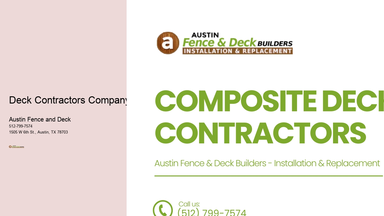 Deck Contractors Company 