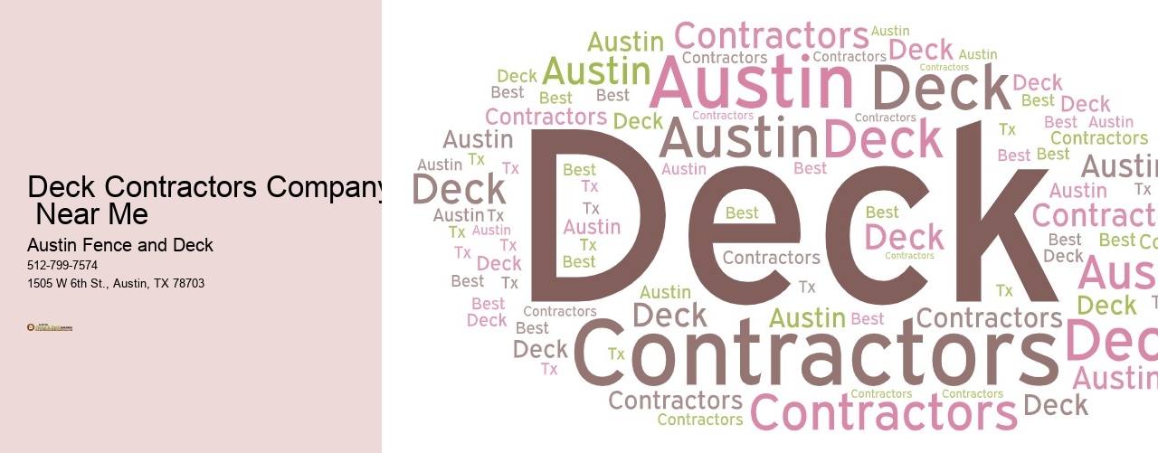 Deck Contractors Company  Near Me