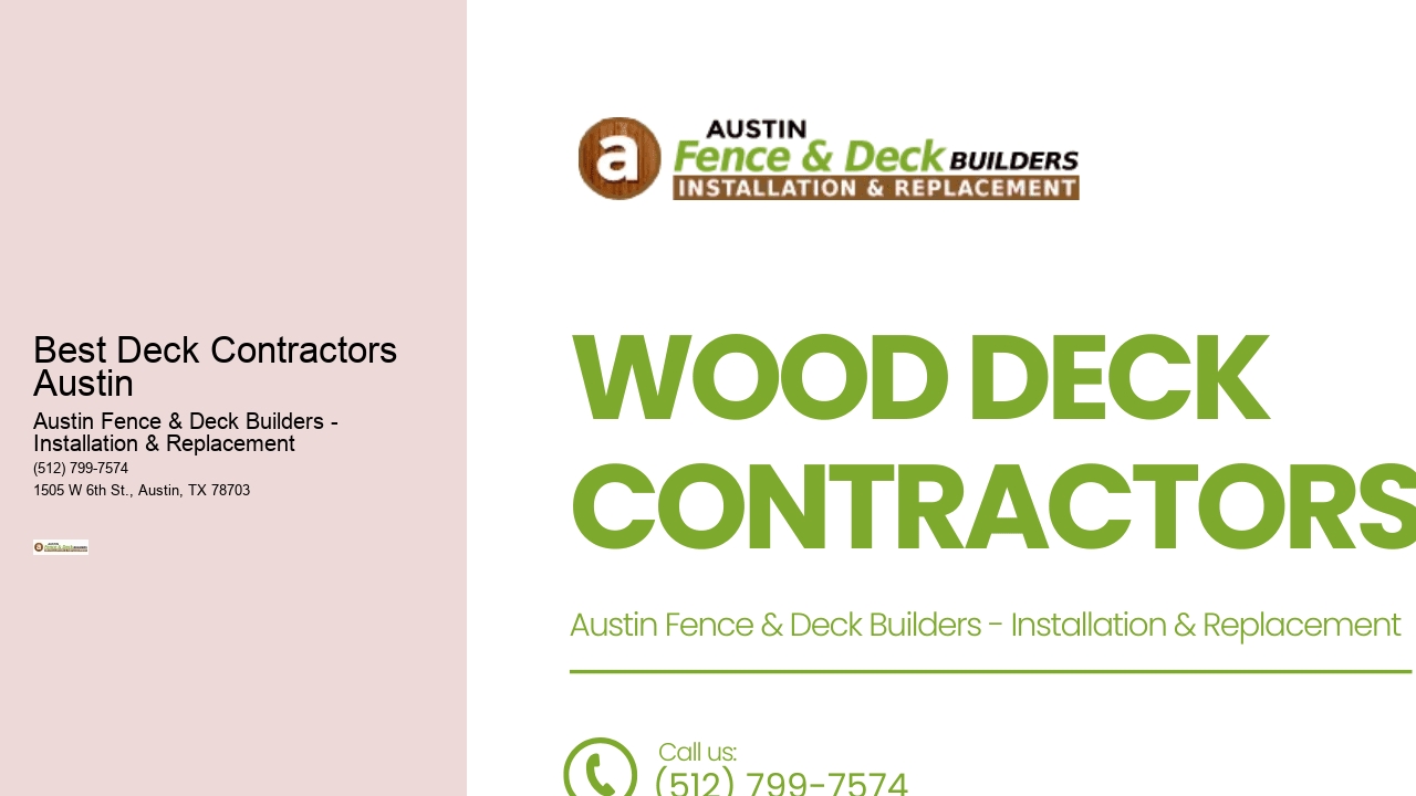 Best Deck Contractors Austin